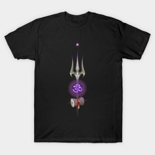 sacred symbols of yoga. Shiva Om T-Shirt